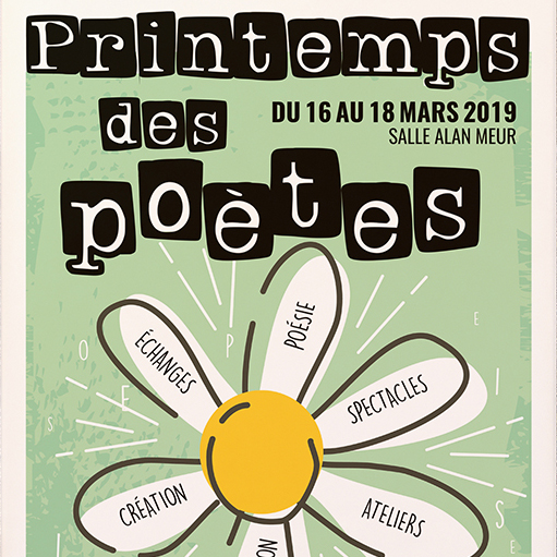 Affiche Printemps des Poètes