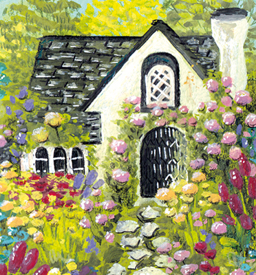 Cottage fleuri
